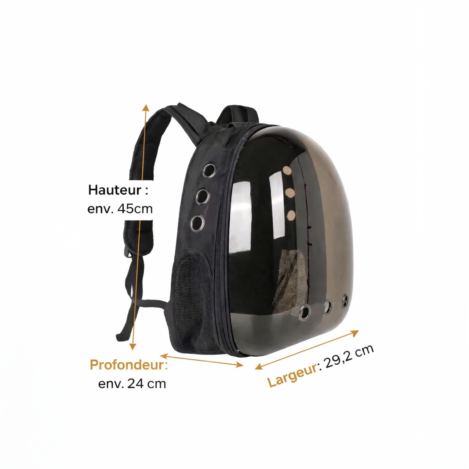 Sac à dos capsule pour chat – portable et confortable