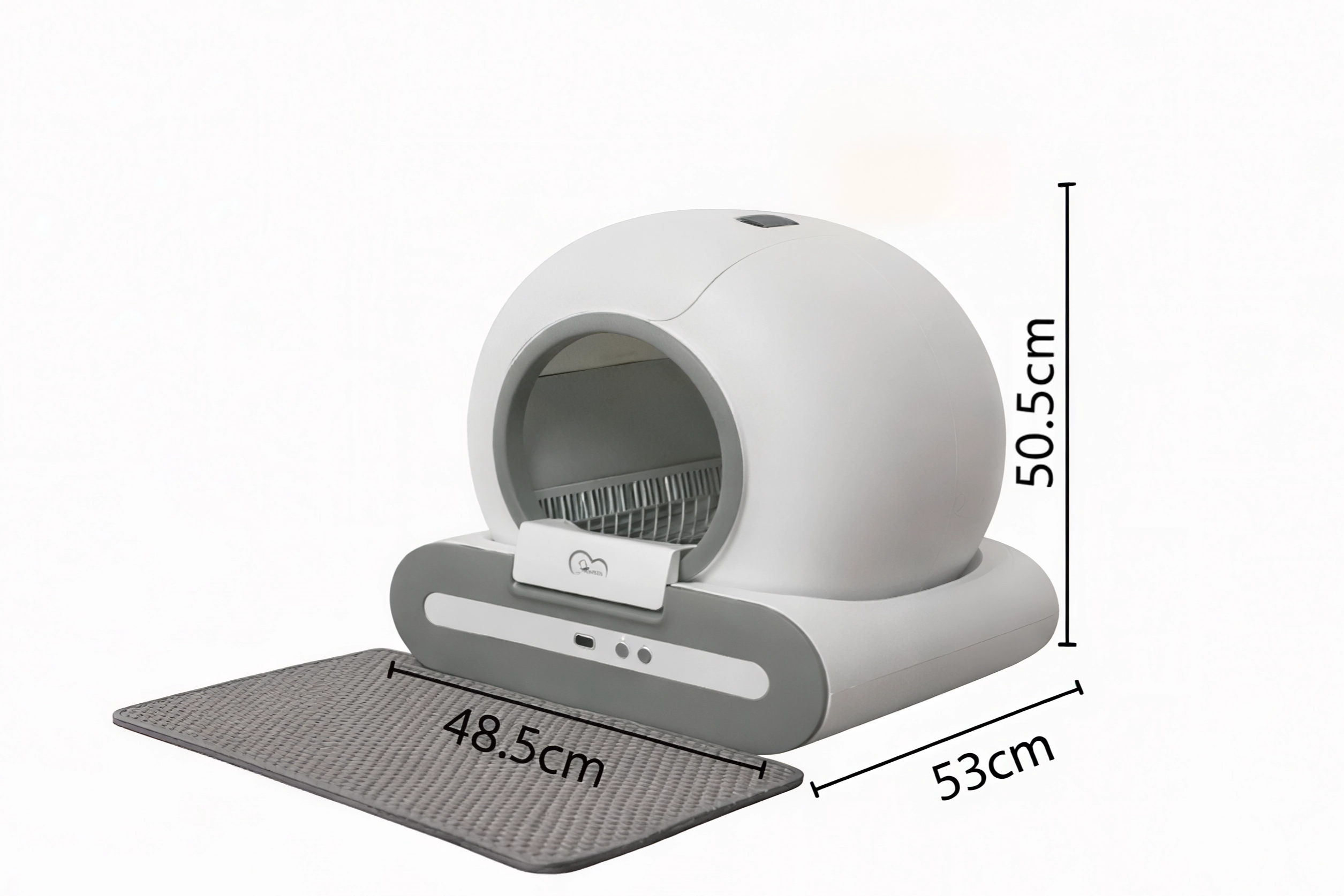 Bac à litière automatique intelligente pour chat – Autonettoyant et grande capacité