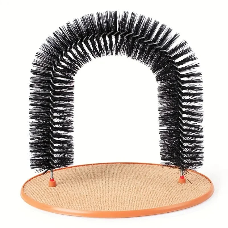 Tunnel Brosse Auto-Brossage Chat – Massage & Griffoir