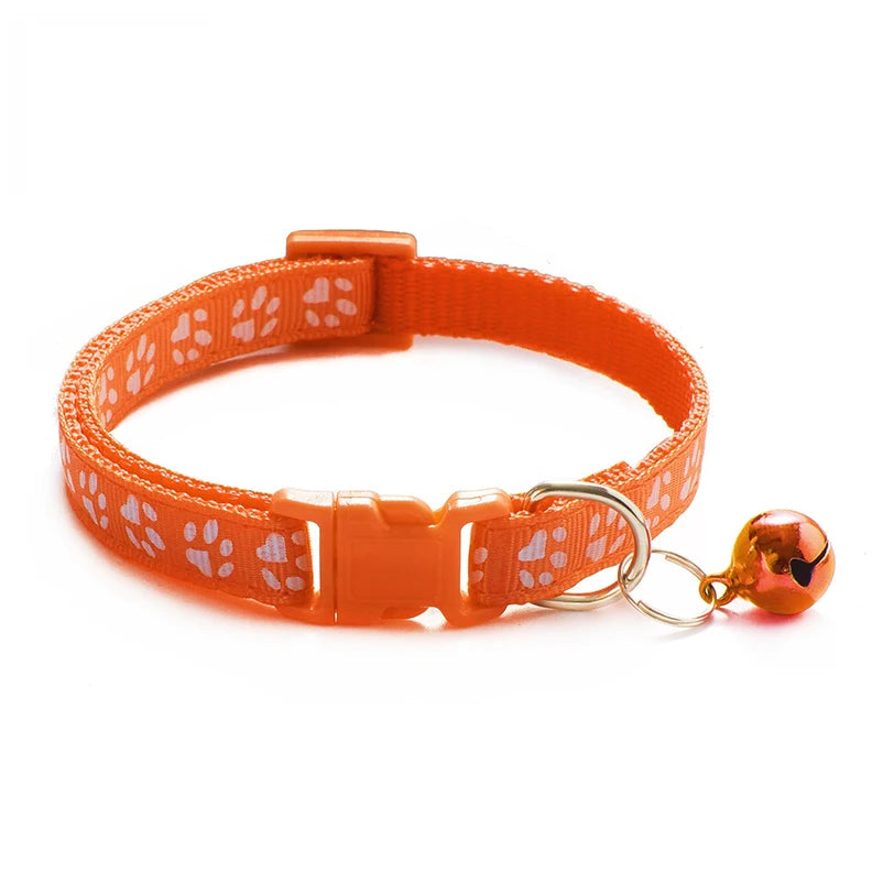 Collier pour Chat avec Clochette – Réglable, Confortable et Léger – Plusieurs Couleurs