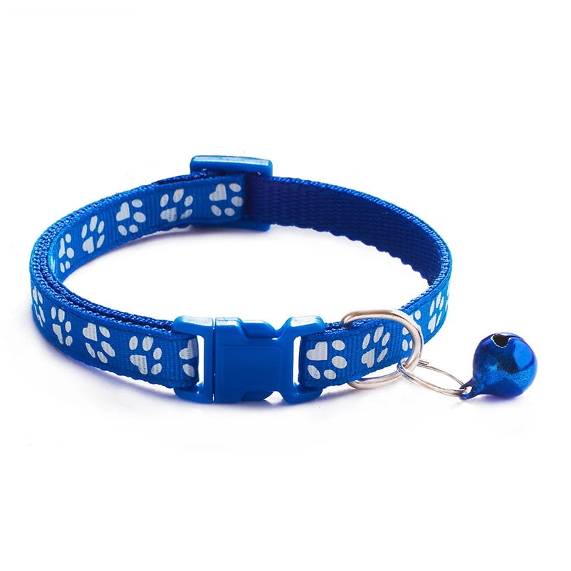 Collier pour Chat avec Clochette – Réglable, Confortable et Léger – Plusieurs Couleurs