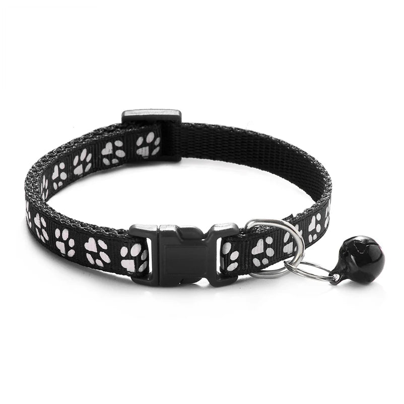 Collier pour Chat avec Clochette – Réglable, Confortable et Léger – Plusieurs Couleurs