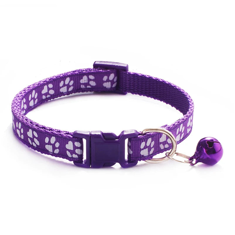 Collier pour Chat avec Clochette – Réglable, Confortable et Léger – Plusieurs Couleurs