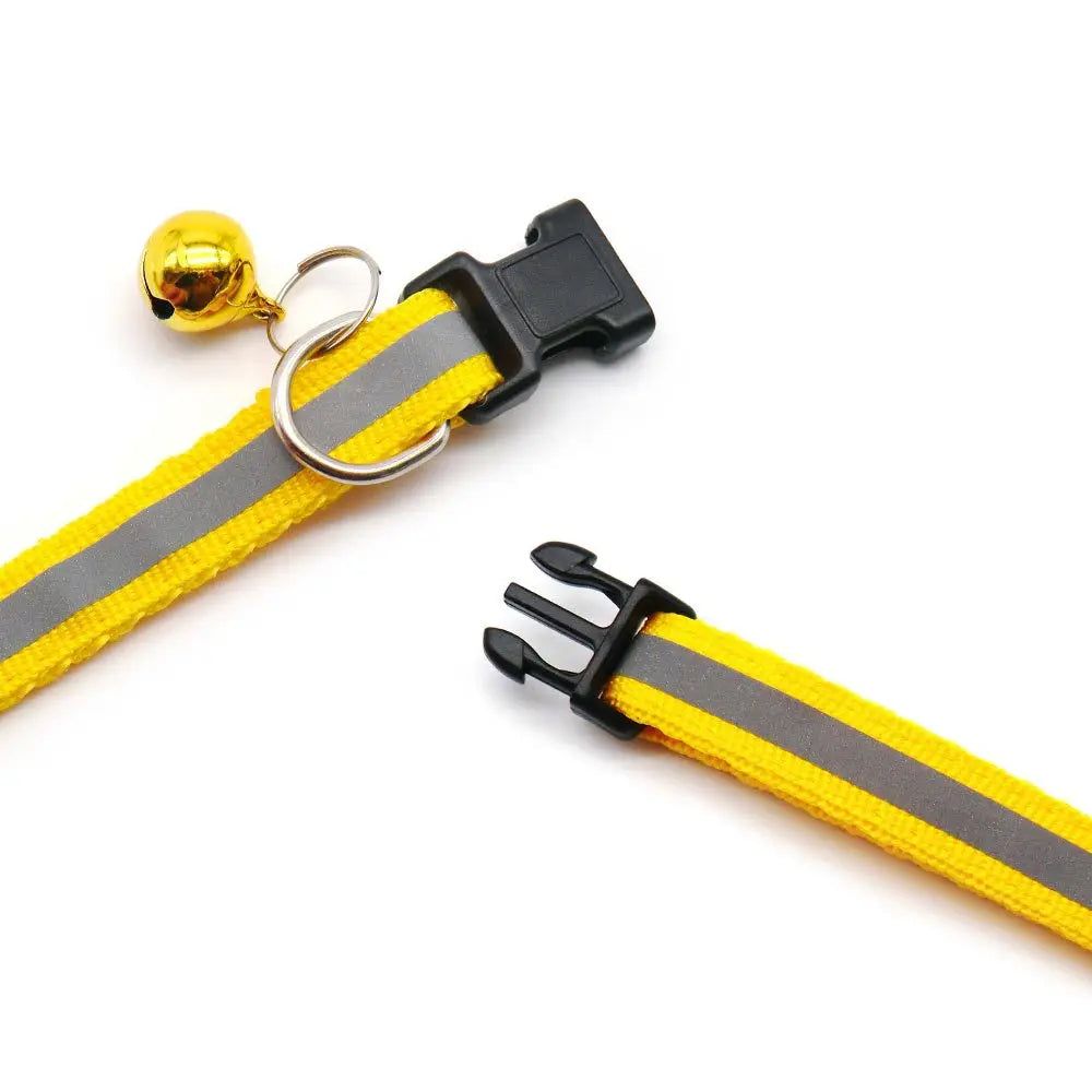 Lot de 2 Colliers Réfléchissants pour Chat avec Clochette – Ajustables et Sécurisés