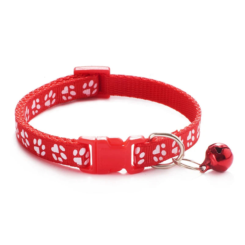 Collier pour Chat avec Clochette – Réglable, Confortable et Léger – Plusieurs Couleurs