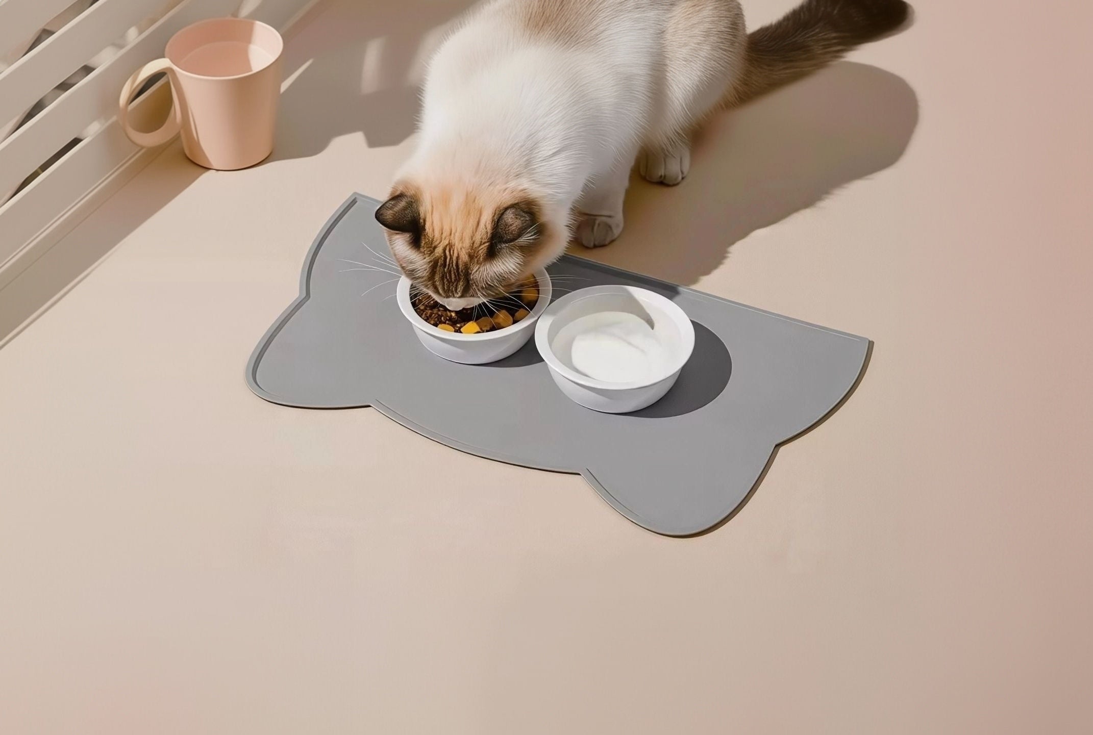 Tapis Alimentaire Silicone pour Chat & Chien – Étanche et Antidérapant