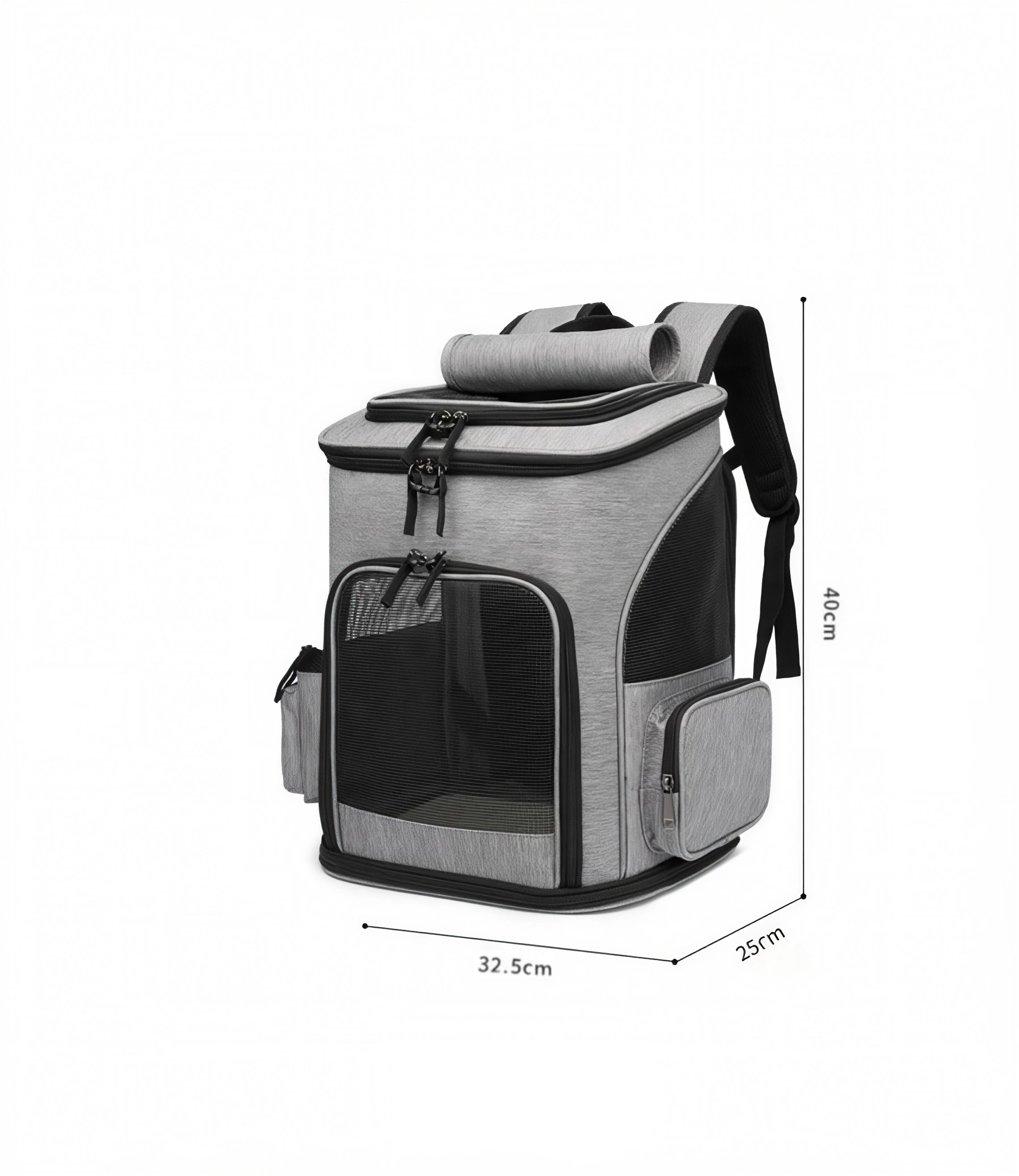 Sac à Dos Pliable pour Chat et Petit Chien – Sécurité, Confort et Grande Capacité