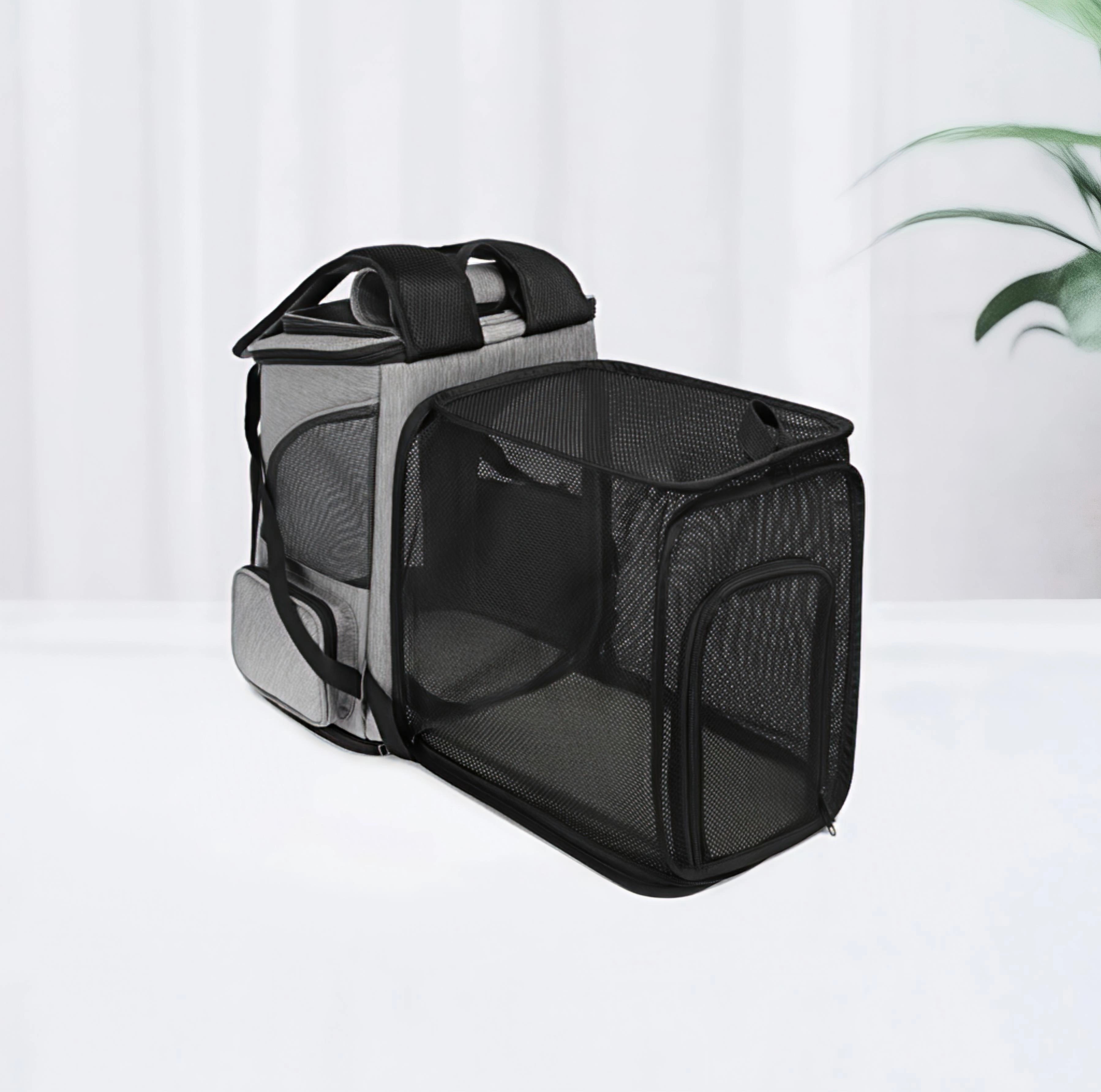 Sac à Dos Pliable pour Chat et Petit Chien – Sécurité, Confort et Grande Capacité