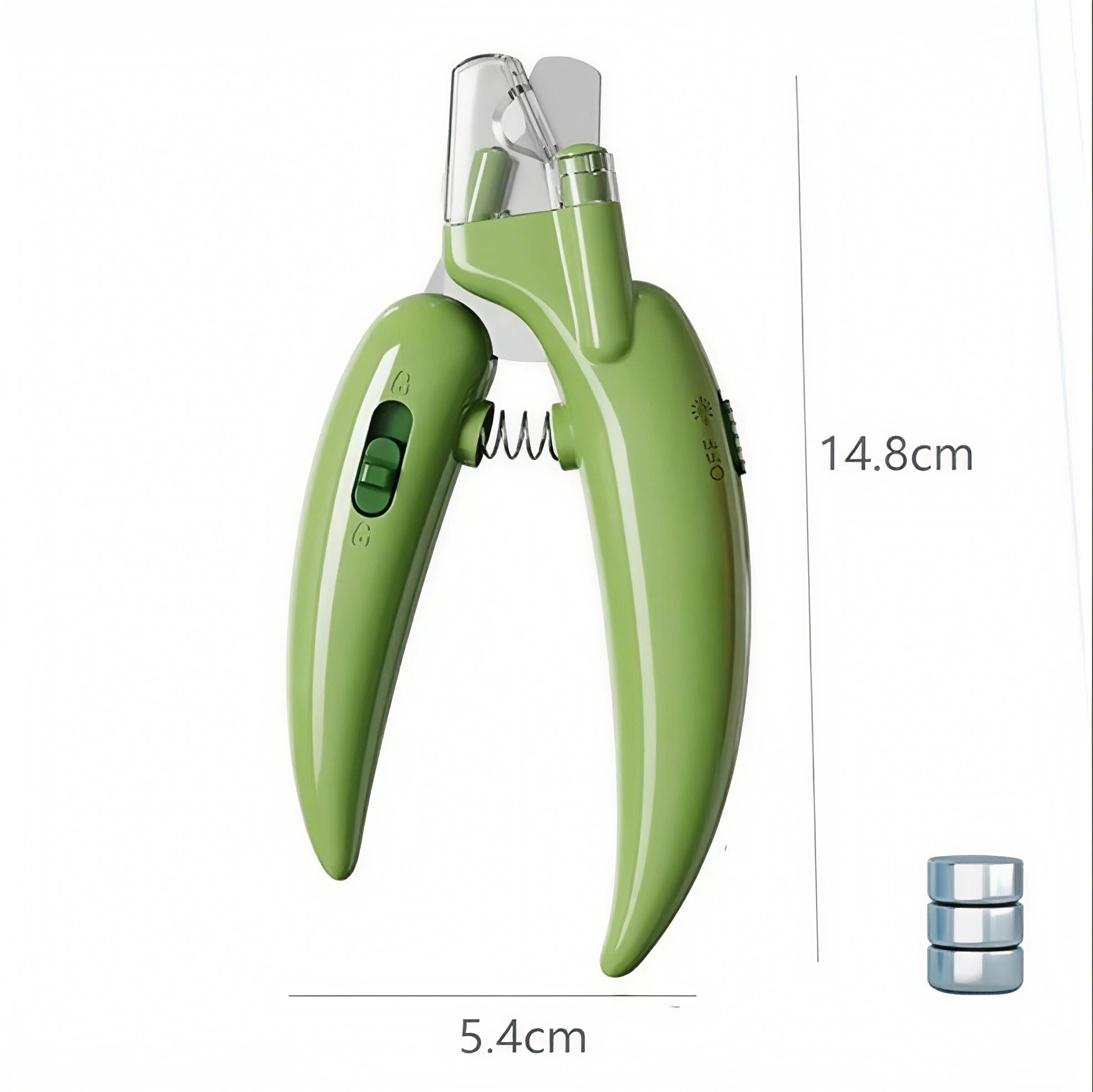 Coupe-Griffes Professionnel pour Animaux – LED Intégrée, Sécurité et Précision