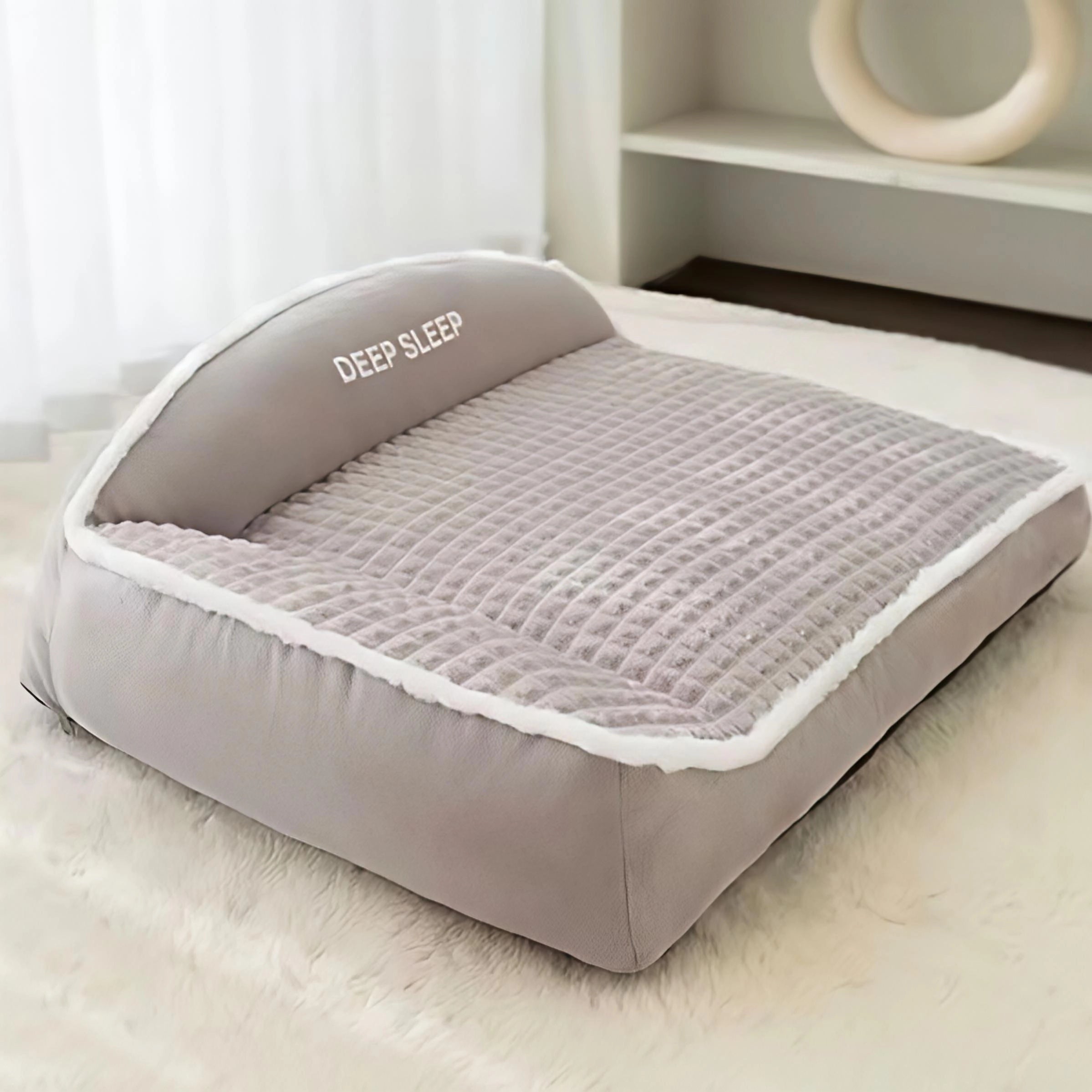 Lit Chauffant pour Chien – Ultra Doux, Antidérapant & Lavable | Petit, Moyen, Grand