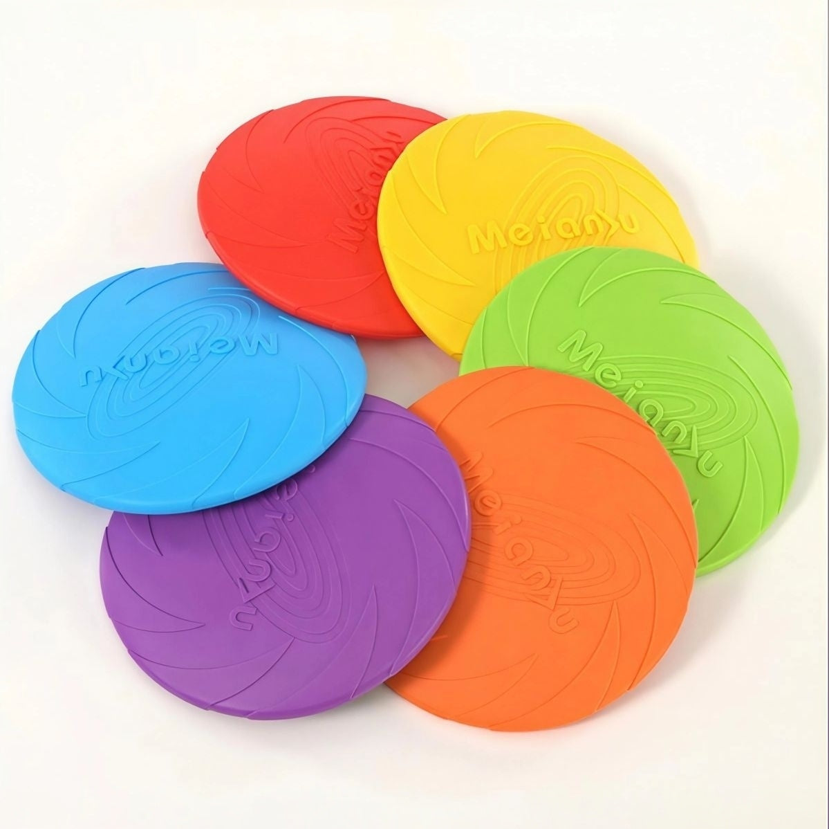 Frisbee en silicone pour chien – Résistant & idéal pour l’extérieur