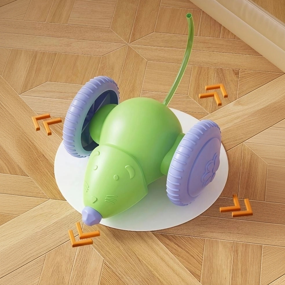 Souris Électrique pour Chats – Jouet Interactif Rechargeable