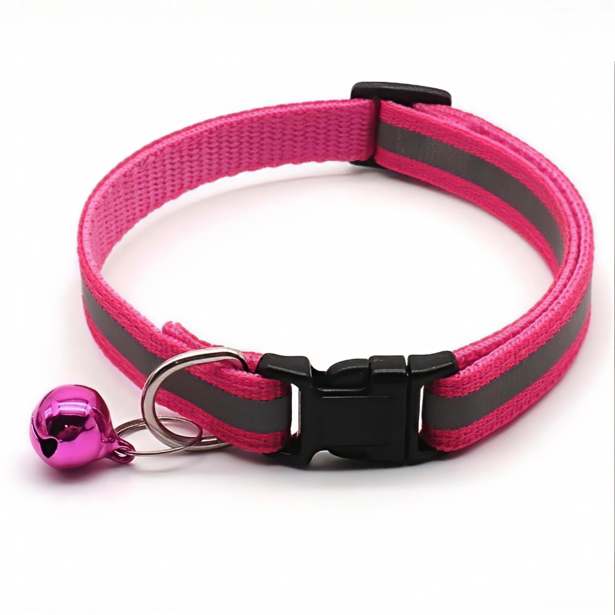 Lot de 2 Colliers Réfléchissants pour Chat avec Clochette – Ajustables et Sécurisés