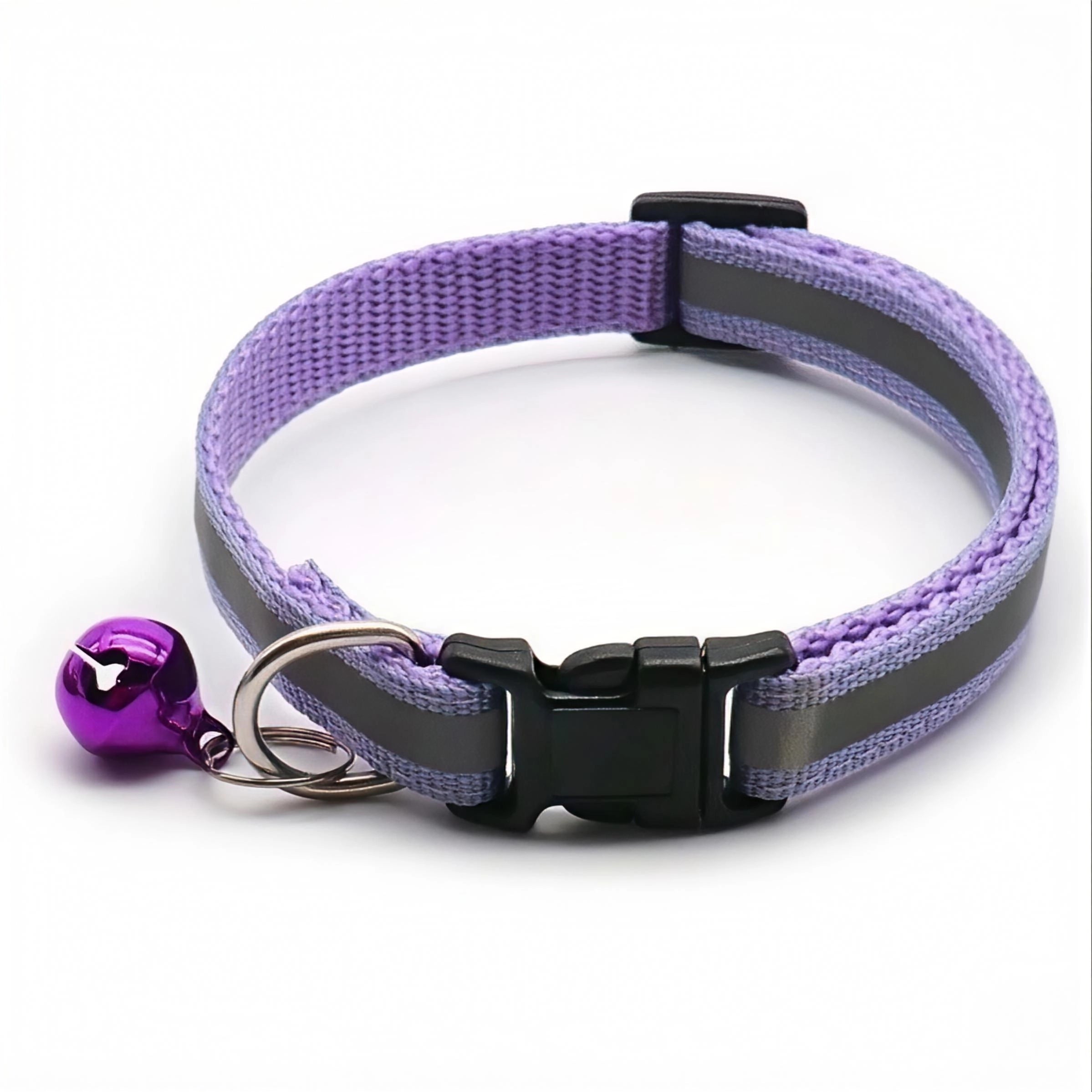 Lot de 2 Colliers Réfléchissants pour Chat avec Clochette – Ajustables et Sécurisés