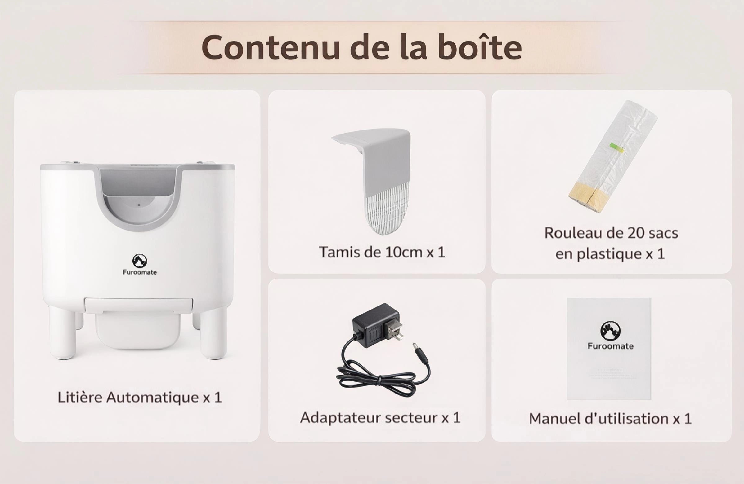 Bac à litière auto-nettoyant pour chat – Ouvert, sûr et facile à entretenir