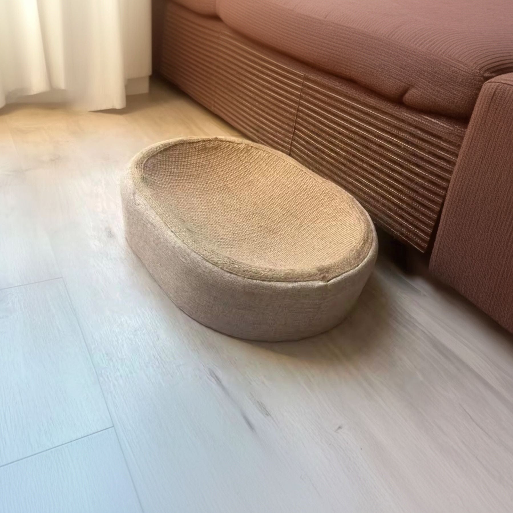 Grattoir 2-en-1 pour Chat – Griffoir + Lit Confortable