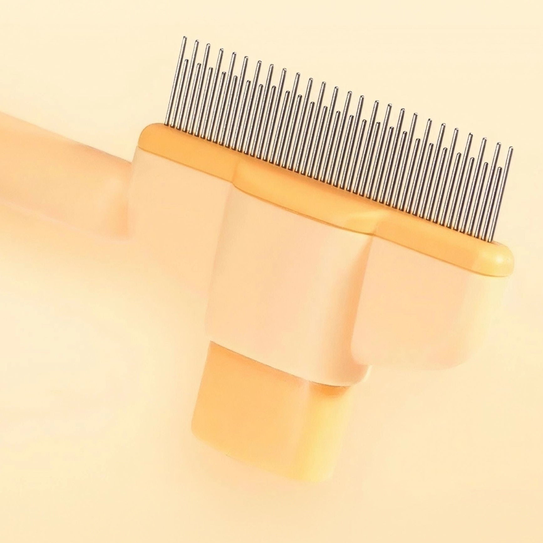 Peigne 2-en-1 pour chien et chat – Démêle et retire les poils morts