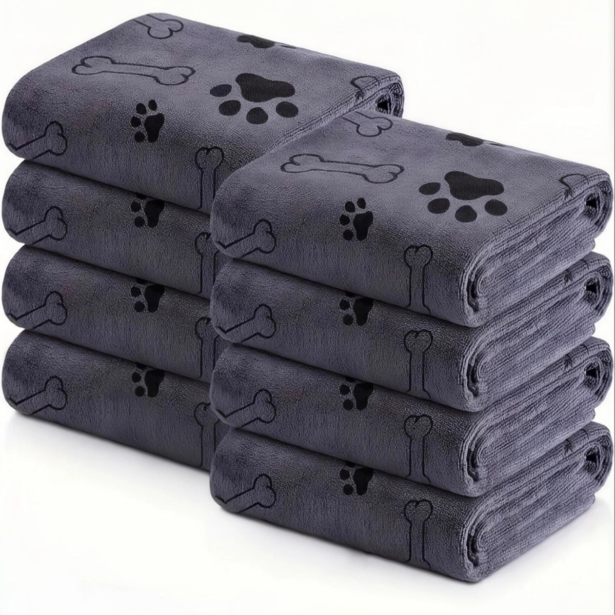 Serviette en microfibre à séchage rapide pour chien et chat – Pratique et indispensable