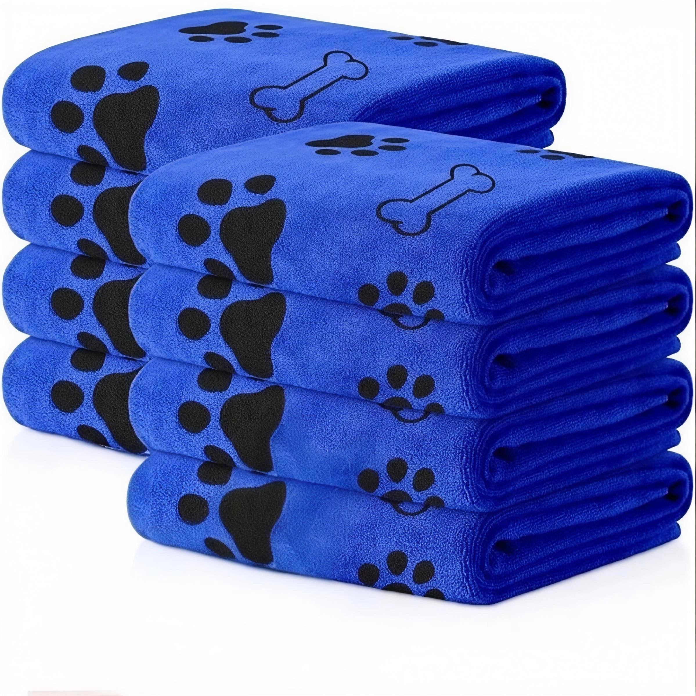 Serviette en microfibre à séchage rapide pour chien et chat – Pratique et indispensable