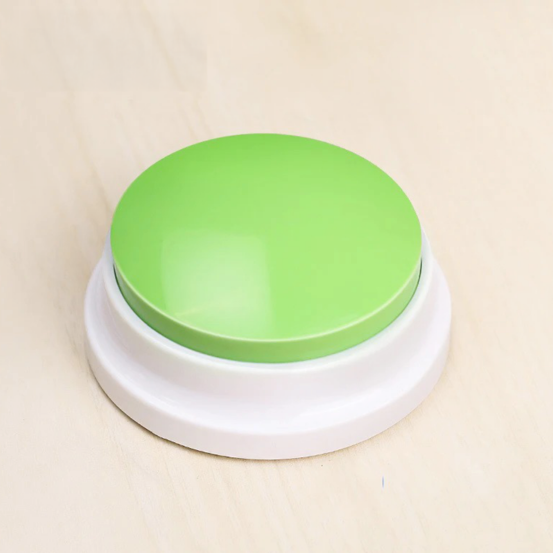 Buzzer vocal pour chien – apprentissage et communication