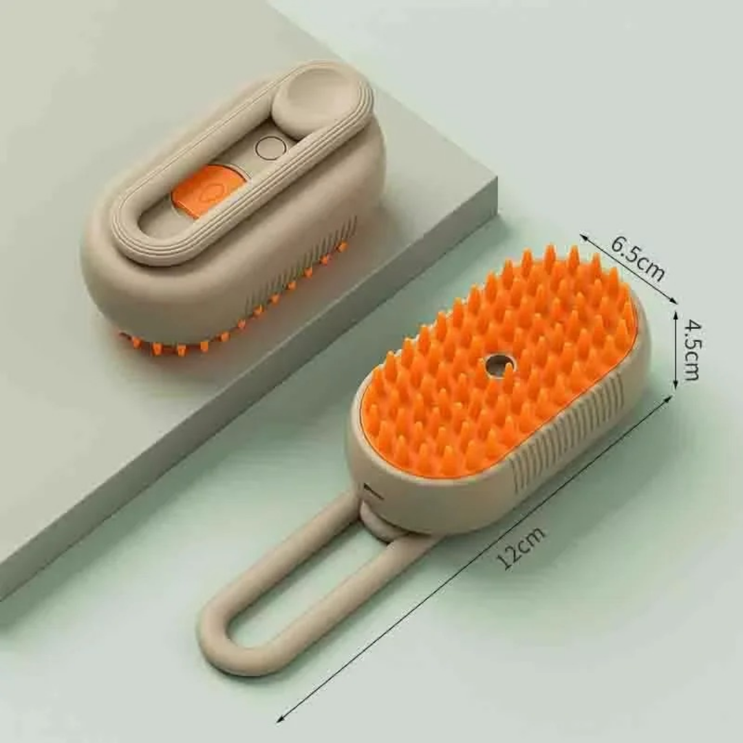 Brosse de massage pour chien et chat – détente et toilettage facile