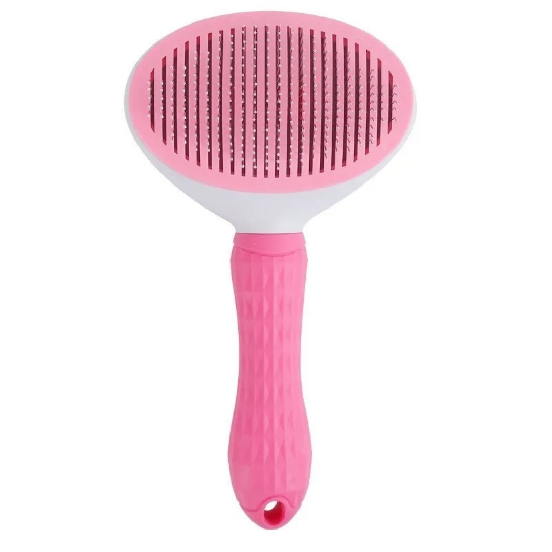 Brosse Auto-Nettoyante pour Chat et Chien – Démêlage Facile et Pelage Soyeux