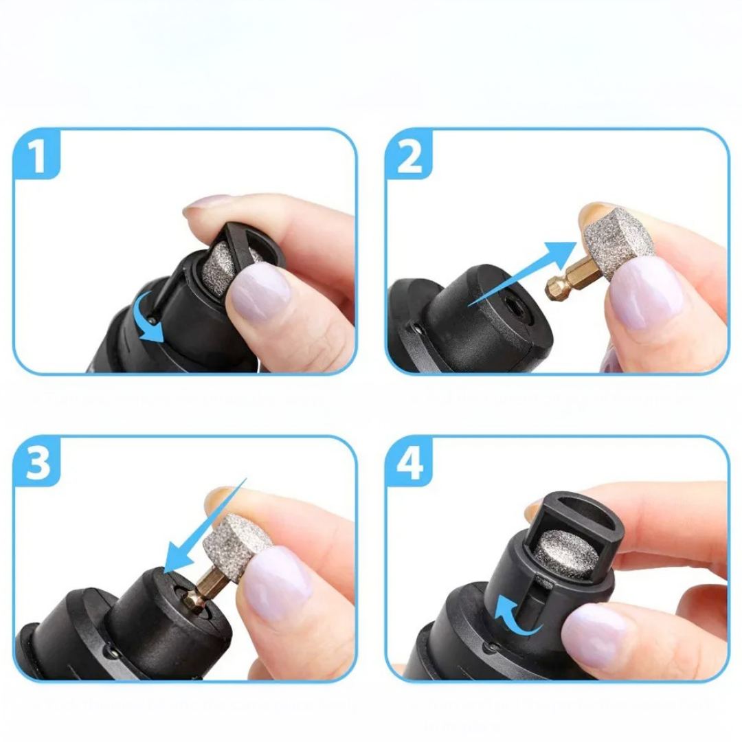 Lime à ongles électrique pour chien et chat