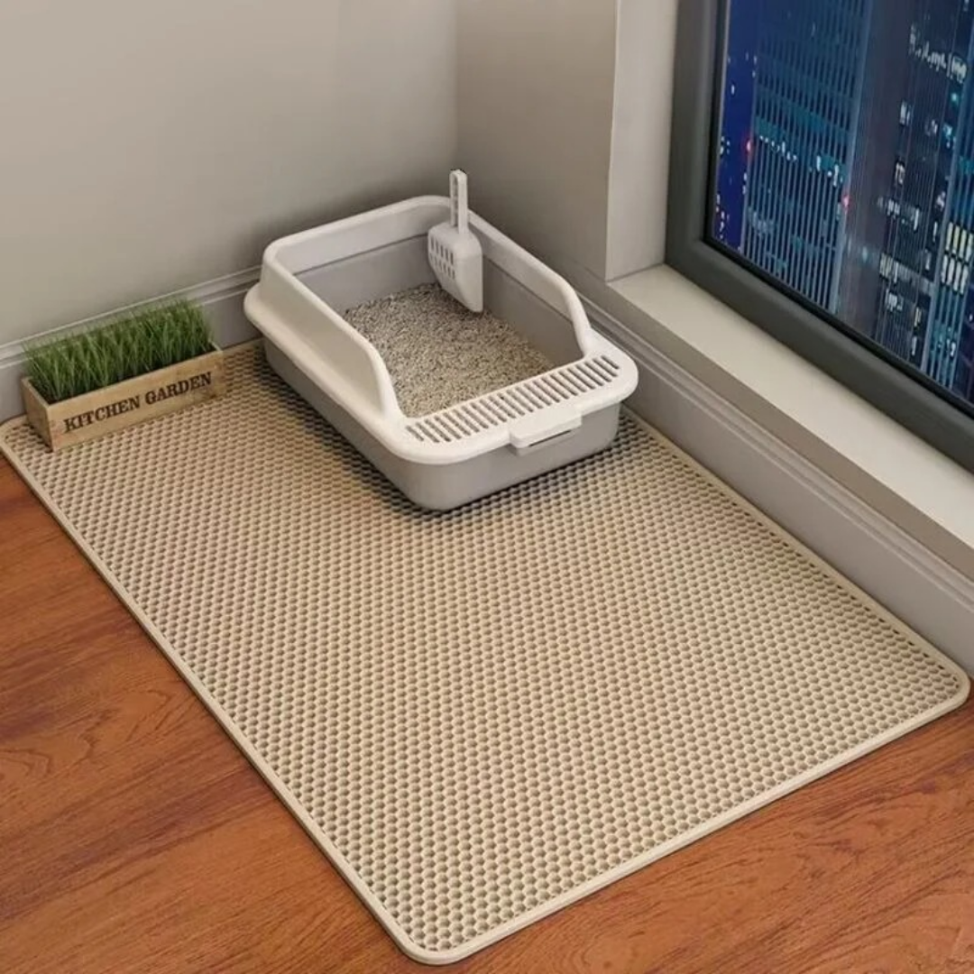 Tapis à litière pour chat – imperméable et antidérapant