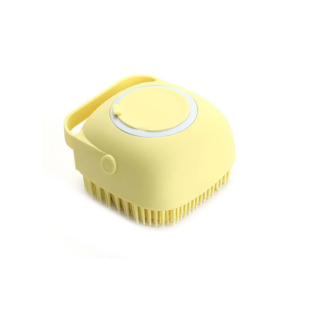 Brosse de bain en silicone pour chien et chat – douce et multifonctions